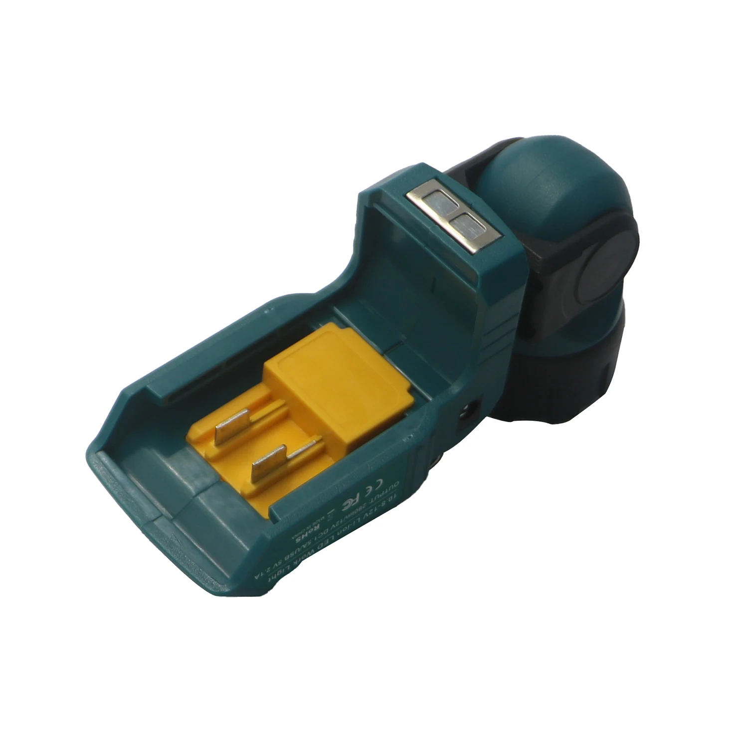 Lampu Kerja Senter Lampu Kerja Tanpa Kabel Lampu Sorot Portabel untuk Makita 10.8V 12V BL1021b Bl1040 Baterai Li-ion DCL510