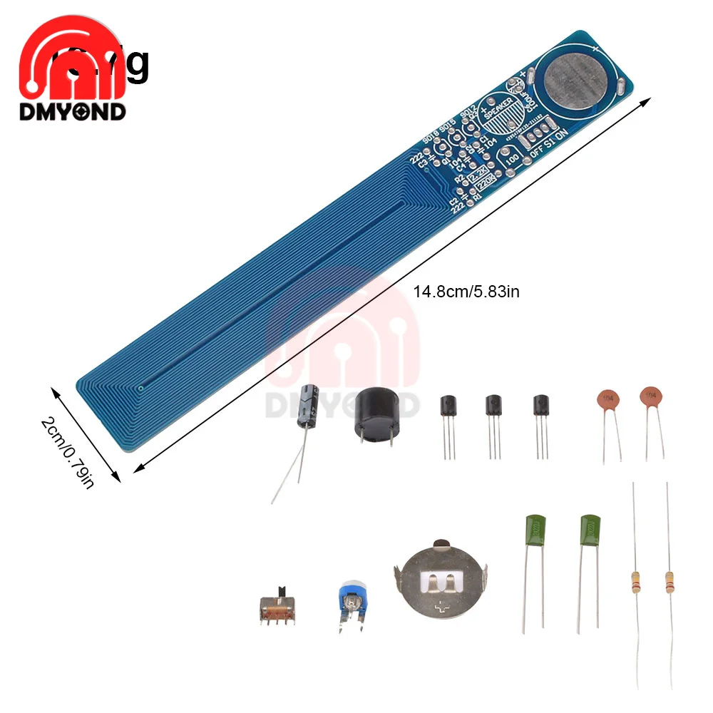 DC3-5V Simple Metal Detector Electronic Production Kit DIY Teaching Spare Parts Technology Training Welding Metal Detection