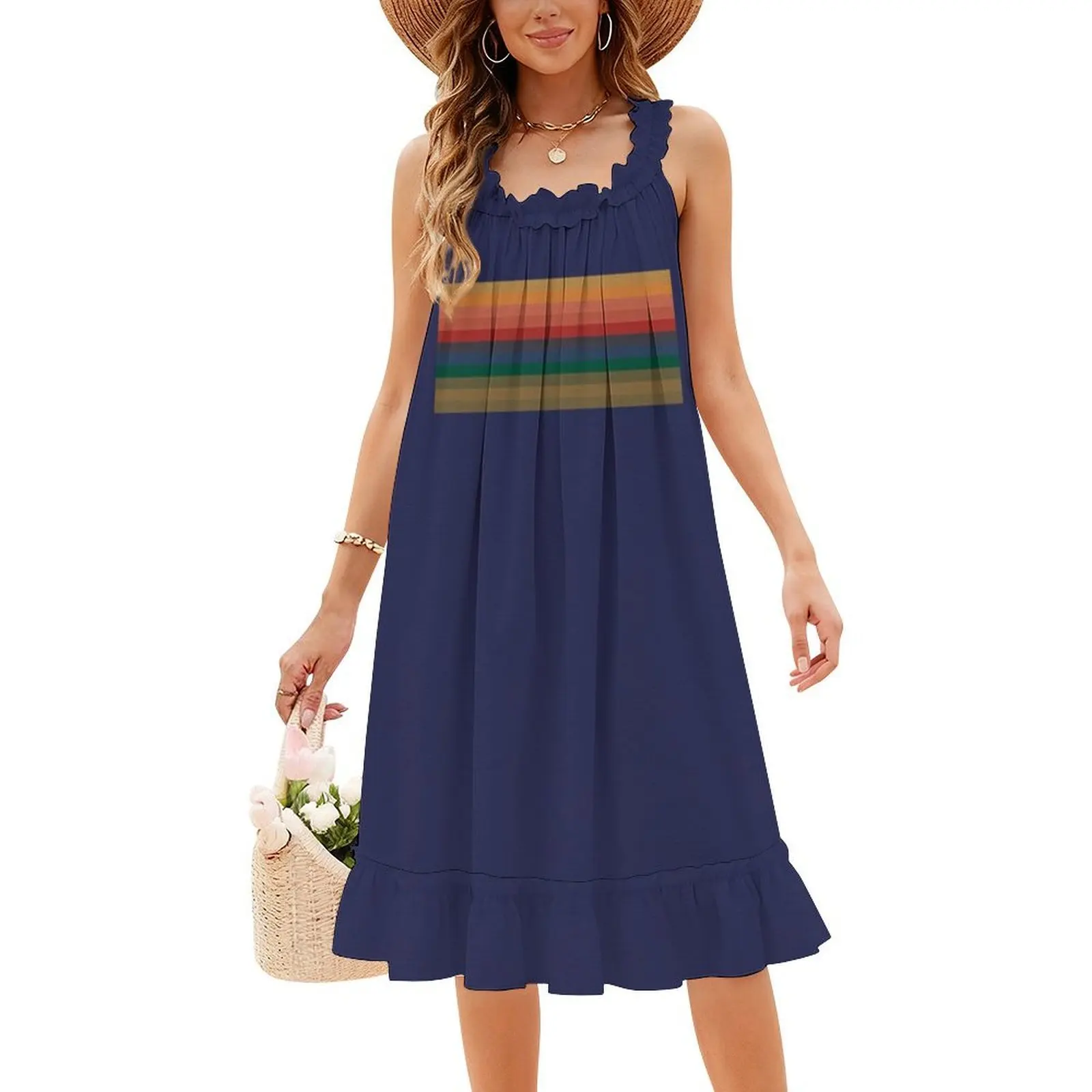 Who-arco-íris camisa sexy vestido de férias para mulheres praia festa de aniversário mini vestido who arco-íris 2018 menina mulher cores vestidos de festa