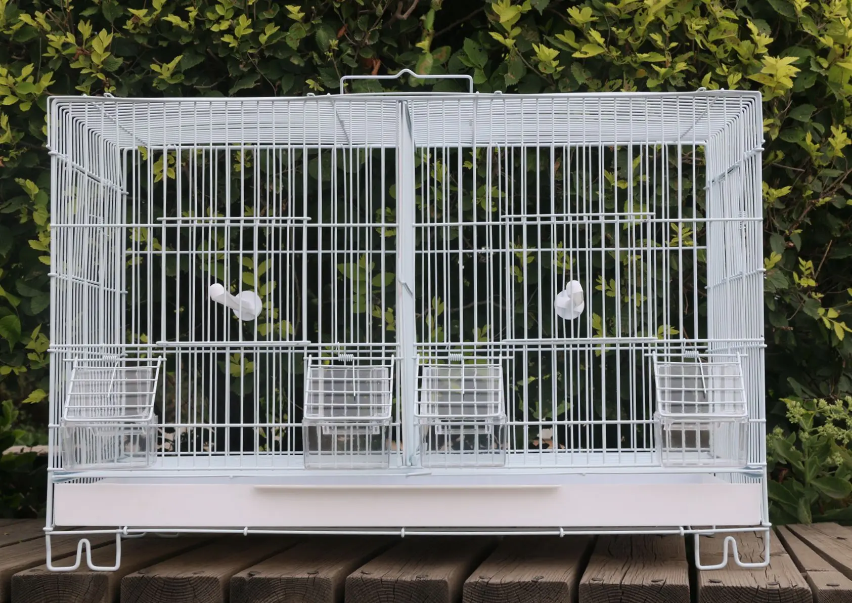 Bird cage High quality luxury parrot canary iron cage Bird breeding Stackable bird cage