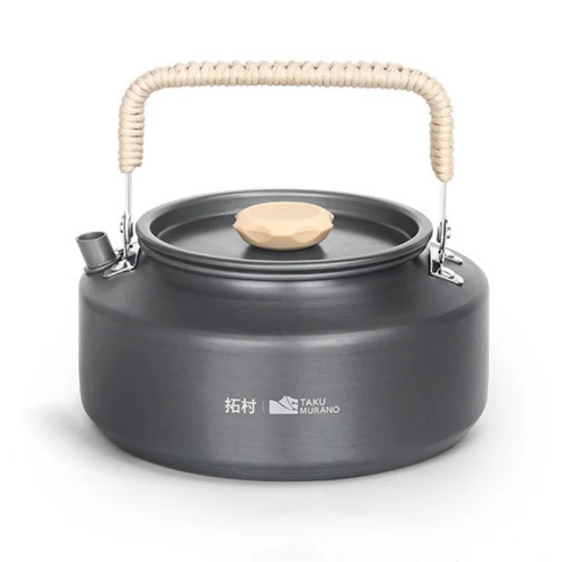 

High-Quality Portable Camping Tea Set Kettle for Outdoor Travel Boiling Water Stove Compact Hiking Camping Burner Pot