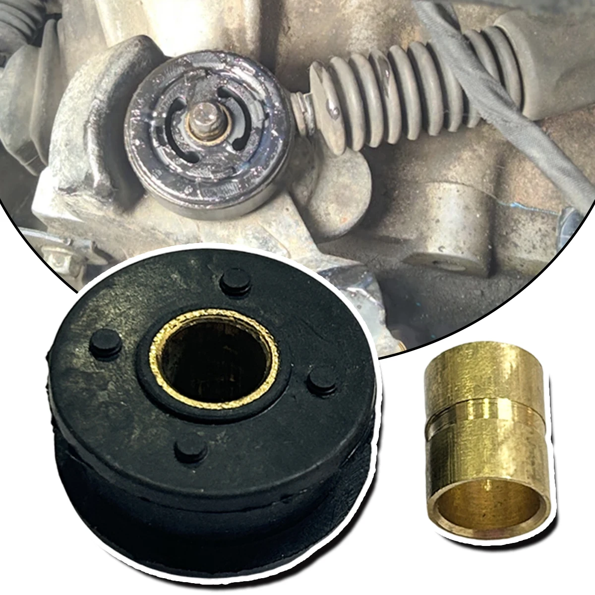 

Gear Column Shift Control Shaft Cable Bushing For Toyota Hyundai Honda Kia Hyundai Mitsubishi Linkage End Rod Selector Fix Bush
