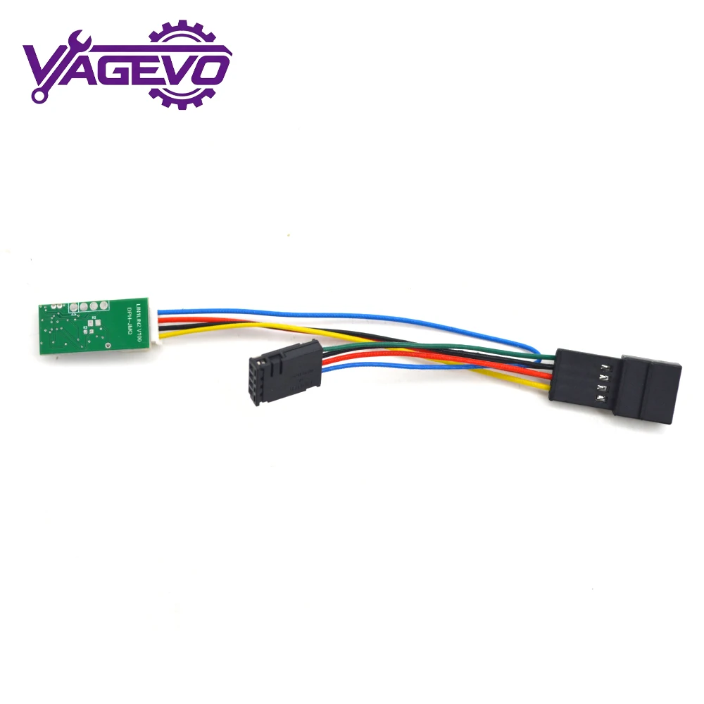 For Audi A3 A4 A5 A6 A7 Q3 Q5 Q7 Old Model Upgraded New Steering Wheel Decoder Does Not Require Welding, Works Normally
