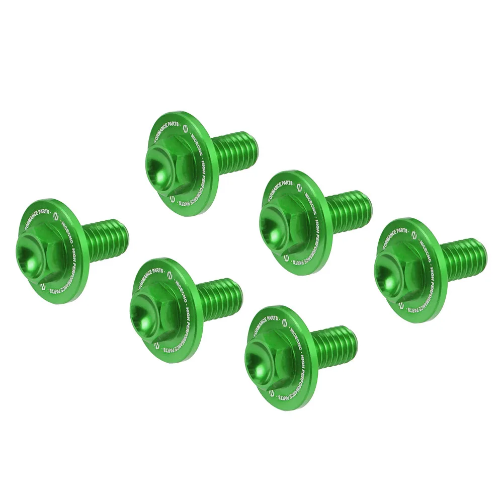 NICECNC دراجة نارية الجبهة شوكة الحرس الترباس المسمار لكاواساكي KX 80 85 125 250 250F 450F 450 KLX 300R 450R 150BF 250 KXF D- المقتفي