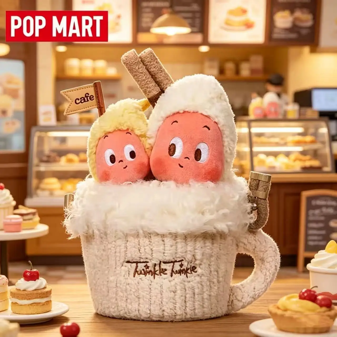 

POP MART Twinkle Twinkle Moon Gelato Series - Kawaii Anime Blind Box Collectible Action Figure Surprise Mystery Doll for Girls