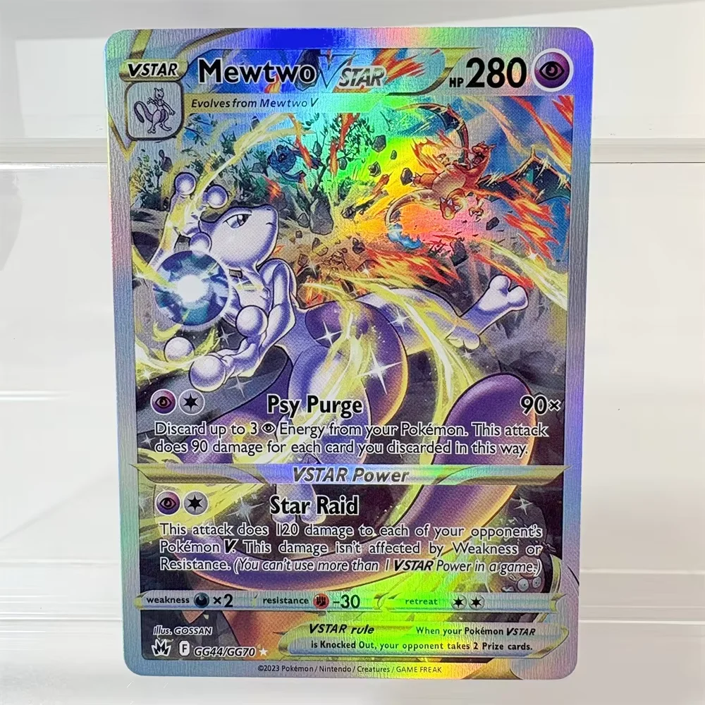 PKM PTCG Hochwertige Umbreon Vmax Glaceon Vstar Rayquaza Vmax Lono Proxy Folienkarten Spielesammlung Anime-Karten