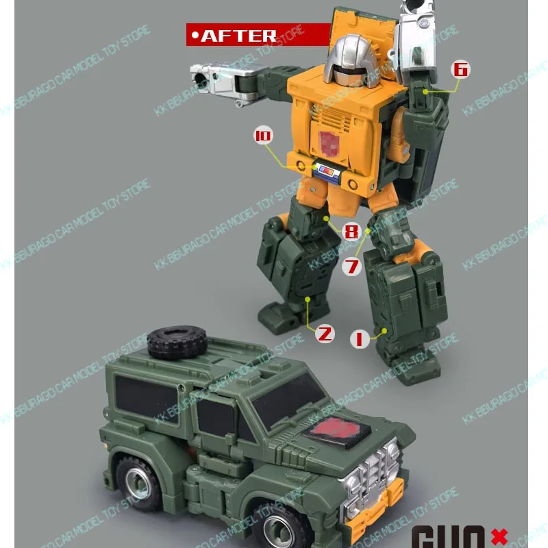 شخصيات الحركة G1 براون المتحولة GO BETTER مجموعة أدوات ترقية أجزاء الحشو ملحقات التماثيل هدية روبوت السيارة #6