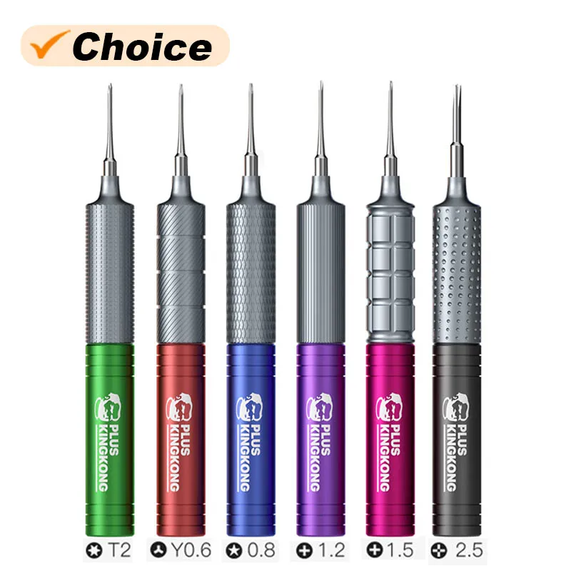 Universal Repair Screwdriver Kit for Mobile Phone Tablet Maintenance MECHANIC KING KONG PLUS Extra Hard Opening Bolt Drivers