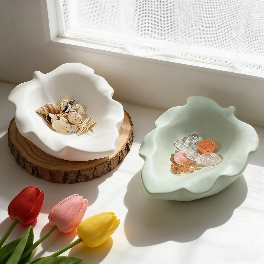 

Силиконовая форма для гипса в форме листа для ароматерапии, легко извлекаемая из формы, для самостоятельного изготовления цементных и полимерных украшений, подносов, тарелок для хранения, декоративных изделий