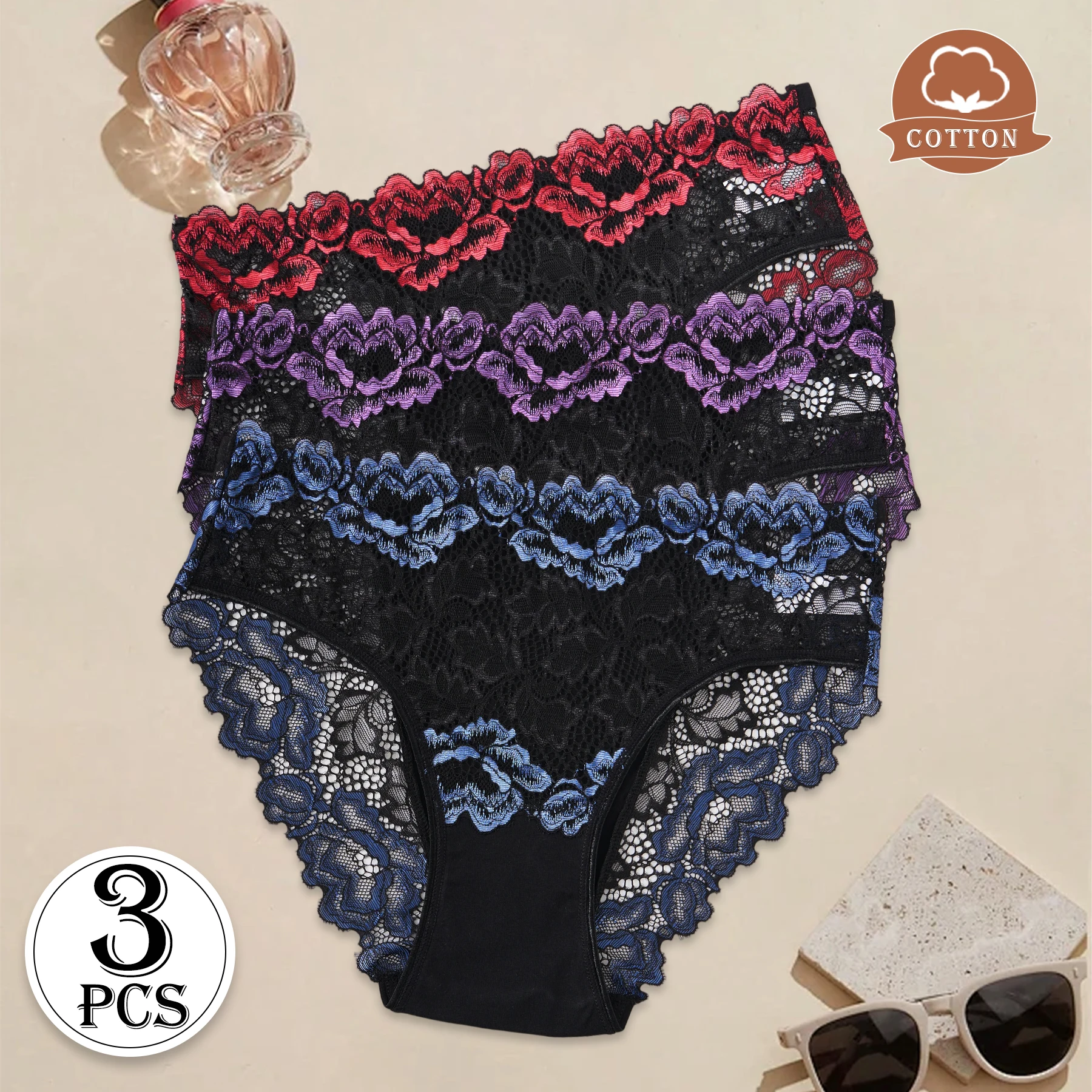 #29 Latest Womens Lace Trim Comfort Panties Updates