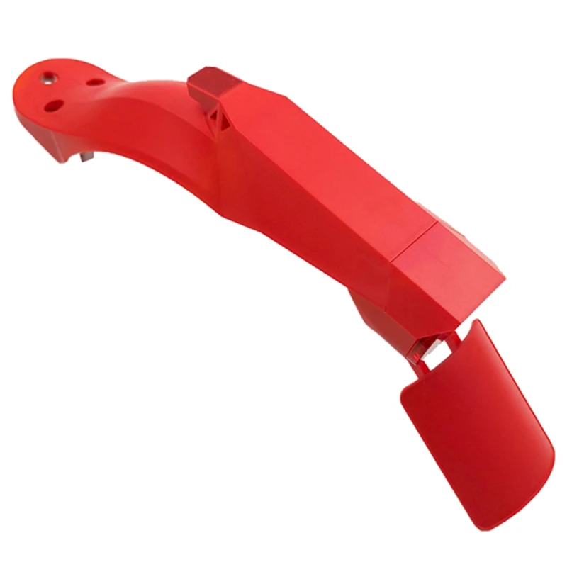 

Scooter Fenders Rear Parts Accessories With License Plate Flap For Xiaomi Electric Scooters, PRO 2 Red