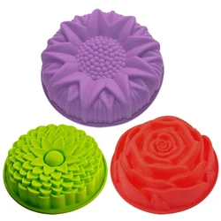 Silicone Flower Baking Molds Silicone Mold Cake Pans Jello Gelatin Molds Cake Moulds for Baking Shapes