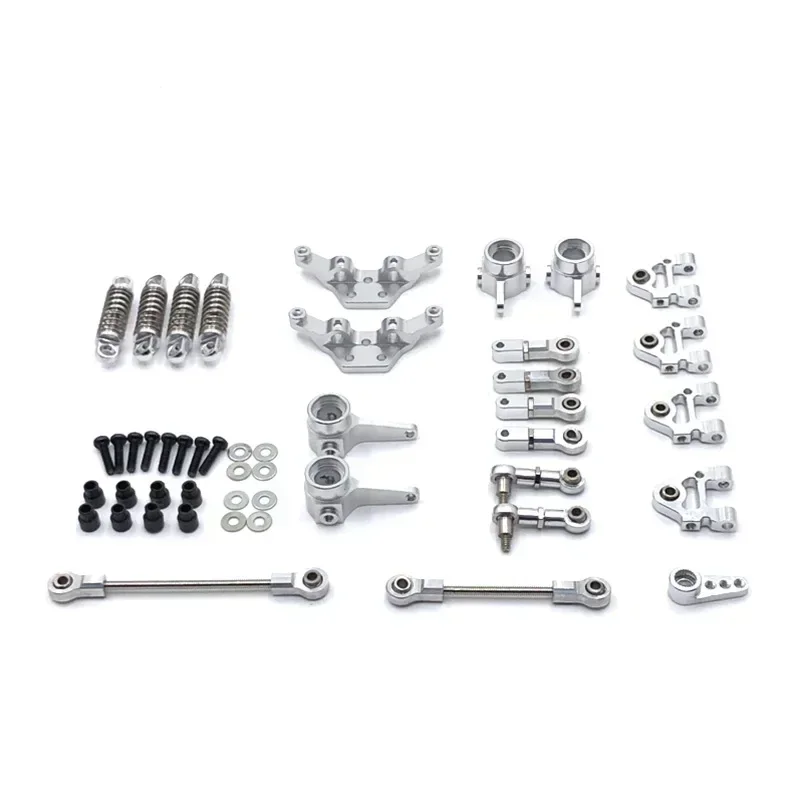 ชุดอุปกรณ์เสริมโลหะ WLtoys 1/28 284131 K969 K979 K989 K999 P929 P939 9 ชิ้น สำหรับรถบังคับวิทยุ รุ่น Crawler, Truck, Buggy