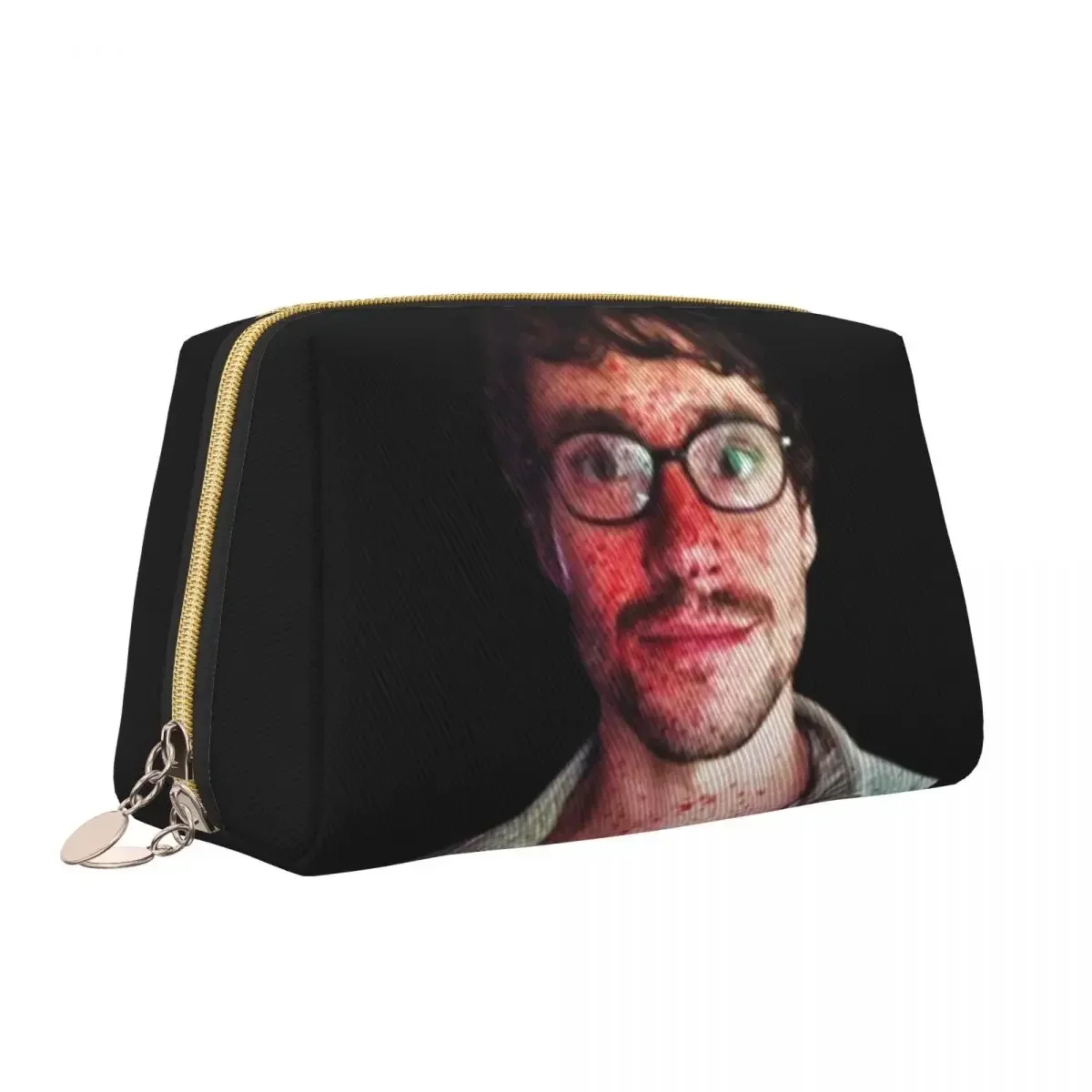 Custom I'm Insane Will Graham Travel Cosmetic Bag for Women Hannibal Makeup Toiletry Organizer Lady Beauty Storage Dopp Kit