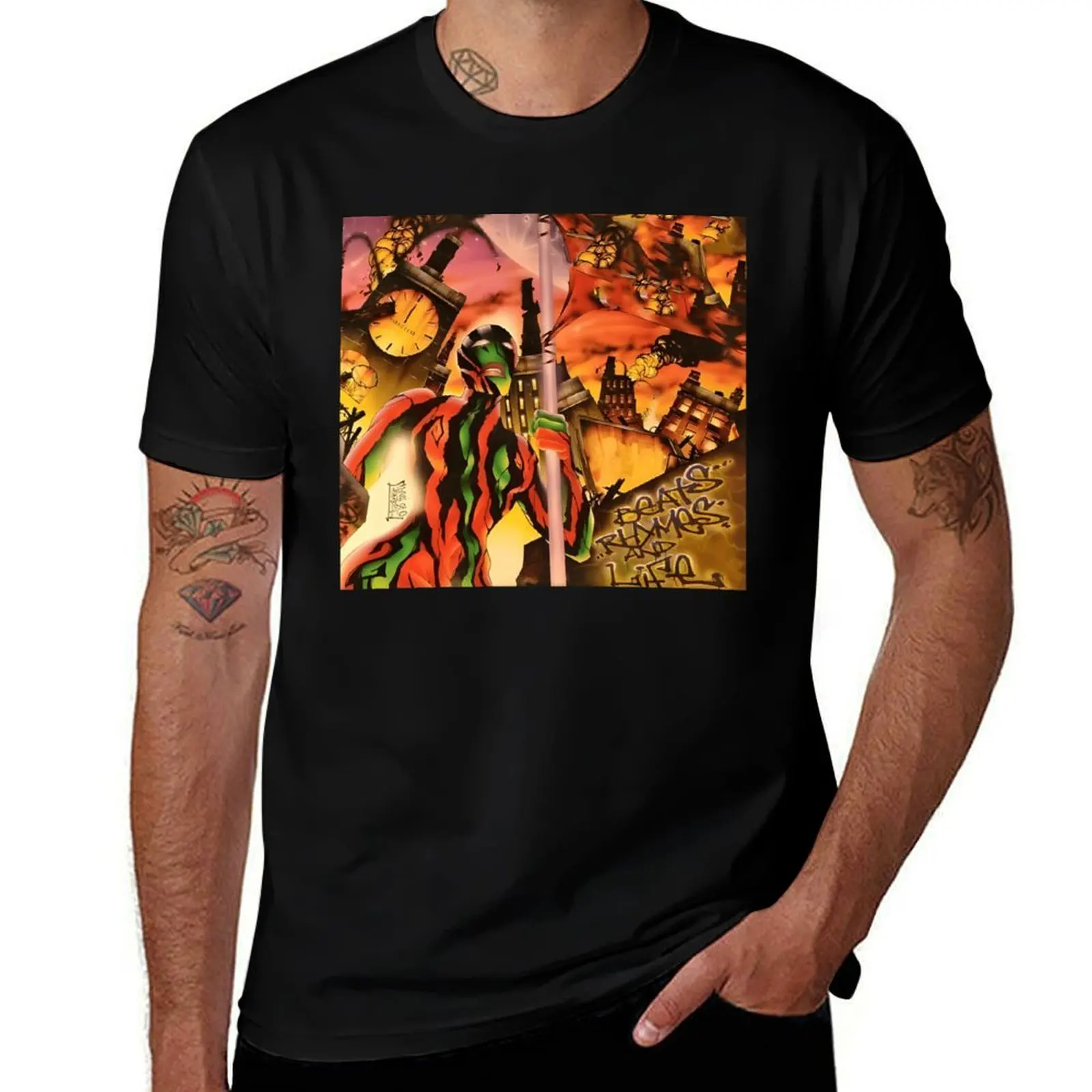 

Album beats, rhymes and life classic T-Shirt shirts graphic customs anime clothes mens designer clothes