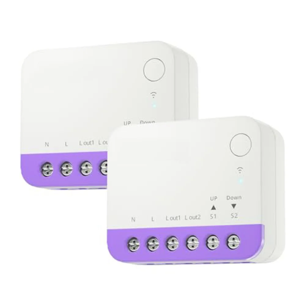 

1PC 100-240V 10A Smart Roller Shutter Switch FOR-HOMEKIT Home FOR-ALEXA FOR-HOME For-ASSISTANT For MINI-RBS WiFi Control