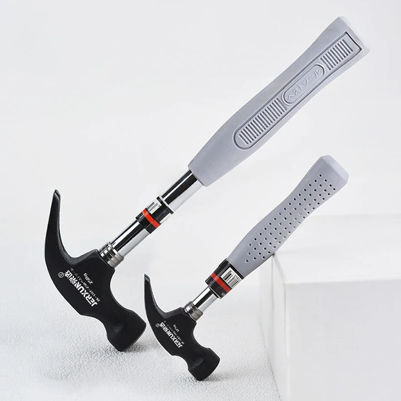 Claw Hammer Iron Hammer Woodworking Hammer Multifunctional Nail Lifting Nail Pulling Decoration Tapping Household Hammer