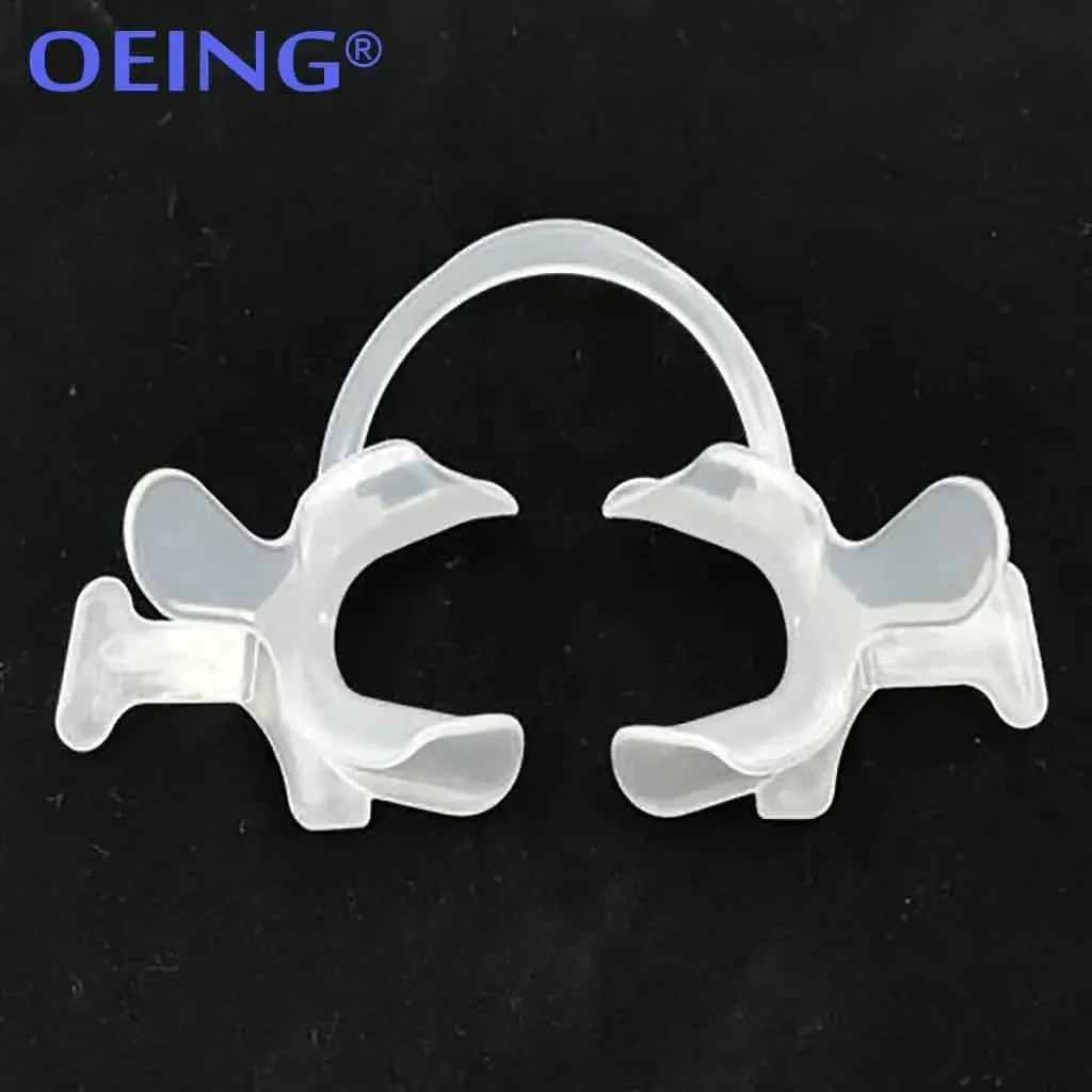 1PcDental Cheek Retractor C Shape Orthodontic Intraoral Cheek Lip Retractor  With Handle Mouth Opener Expander Dentist Accessory