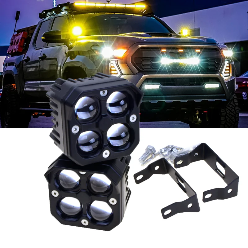 

SENLO 12V 24V Car LED Working Light Hi-lo Beam Motorcycle Spotlight Fog Light For Truck SUV UTV ATV Auxiliary Lamp LED Headlight
