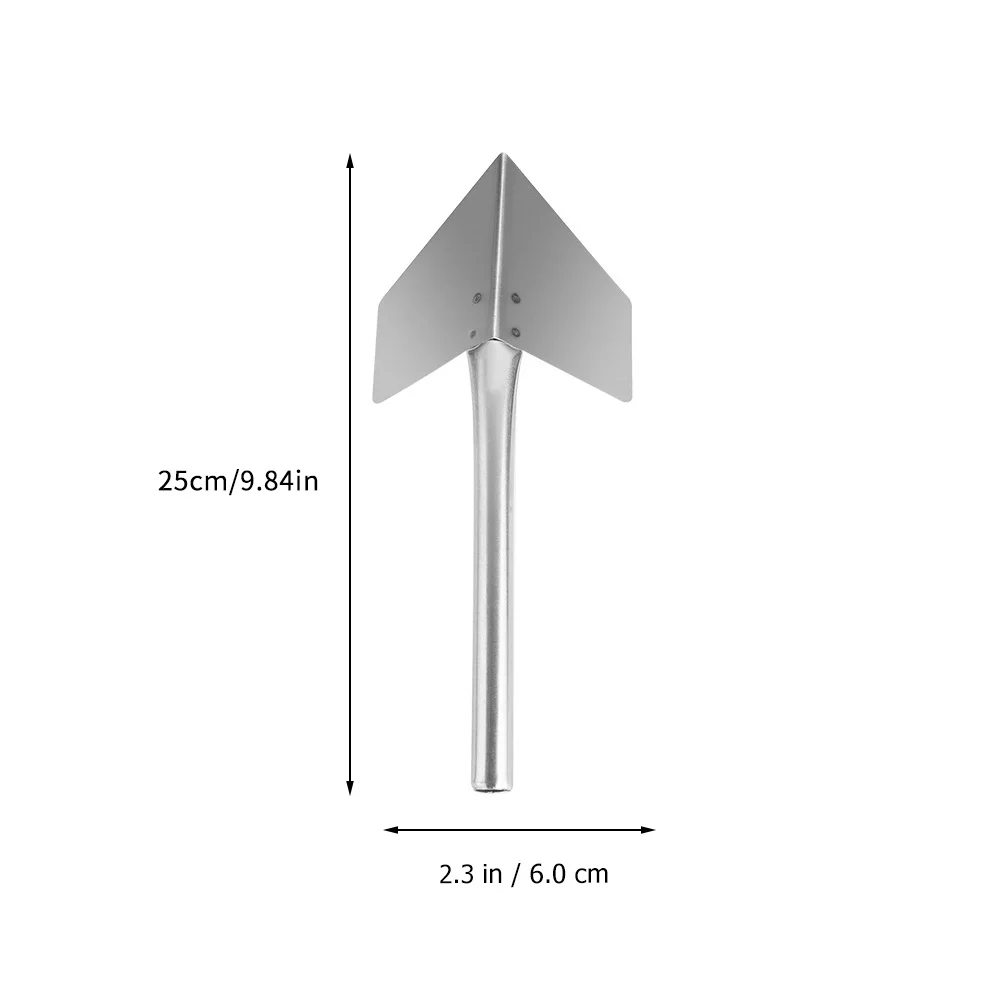 10 قطعة مجرفة الزاوية غير القابل للصدأ خارج الجدار إصلاح مكشطة قبضة مريحة البناء المعجون أداة تشطيب الخرسانة