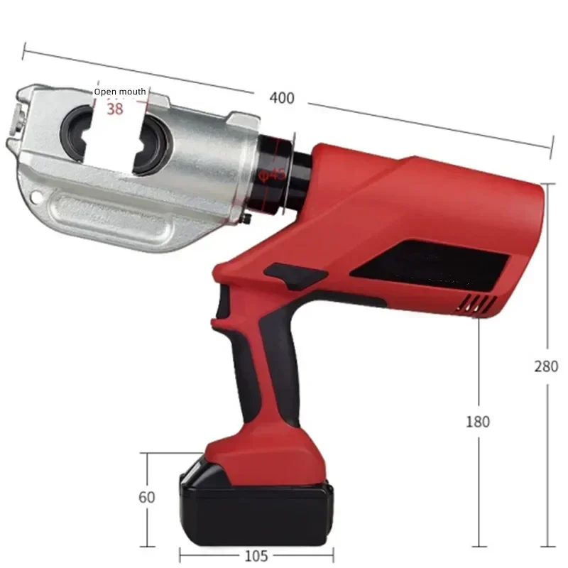 電動油圧プライヤー 電動圧着ペンチ アップグレード