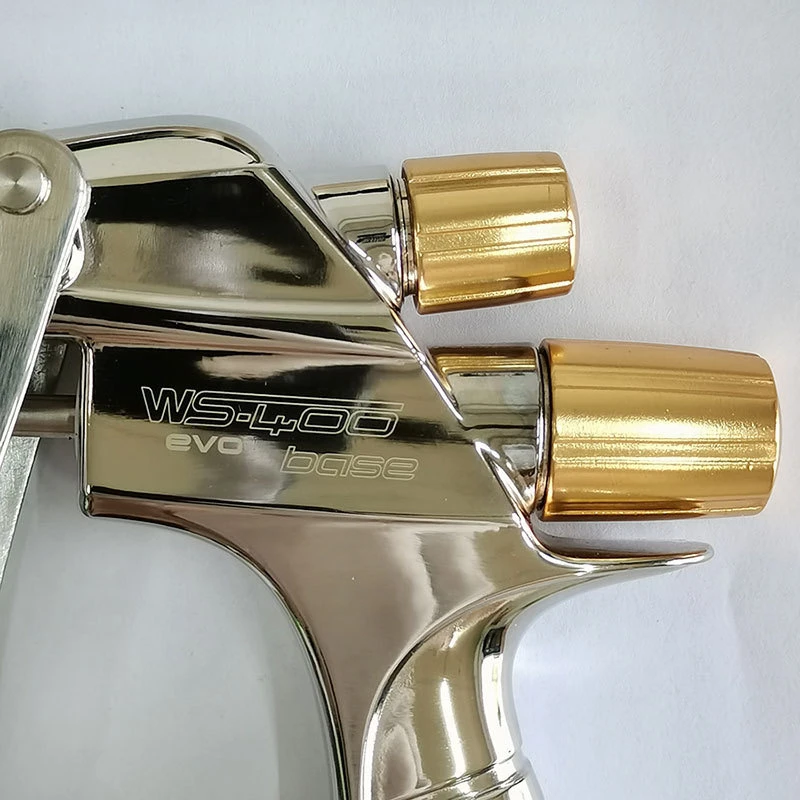 Iwata WS400 Super Nova Gold Spray Gun 1.3/1.4/1.5mm Nozzle Professional Paint Tool for Car, Furniture, DIY High Atomization