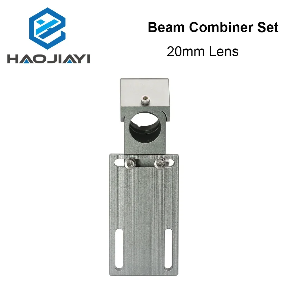 New Arrival Beam Combiner Set 20mm ZnSe Laser Beam Combiner + Mount + Laser Pointer for CO2 Laser Engraving Machine
