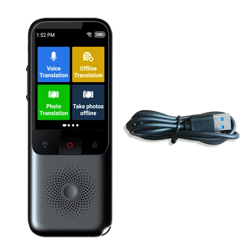 T11 Smart Voice Translator 138 Languages Wifi Enabled, Real-Time Translation For Business & Travel, Offline Capabilities