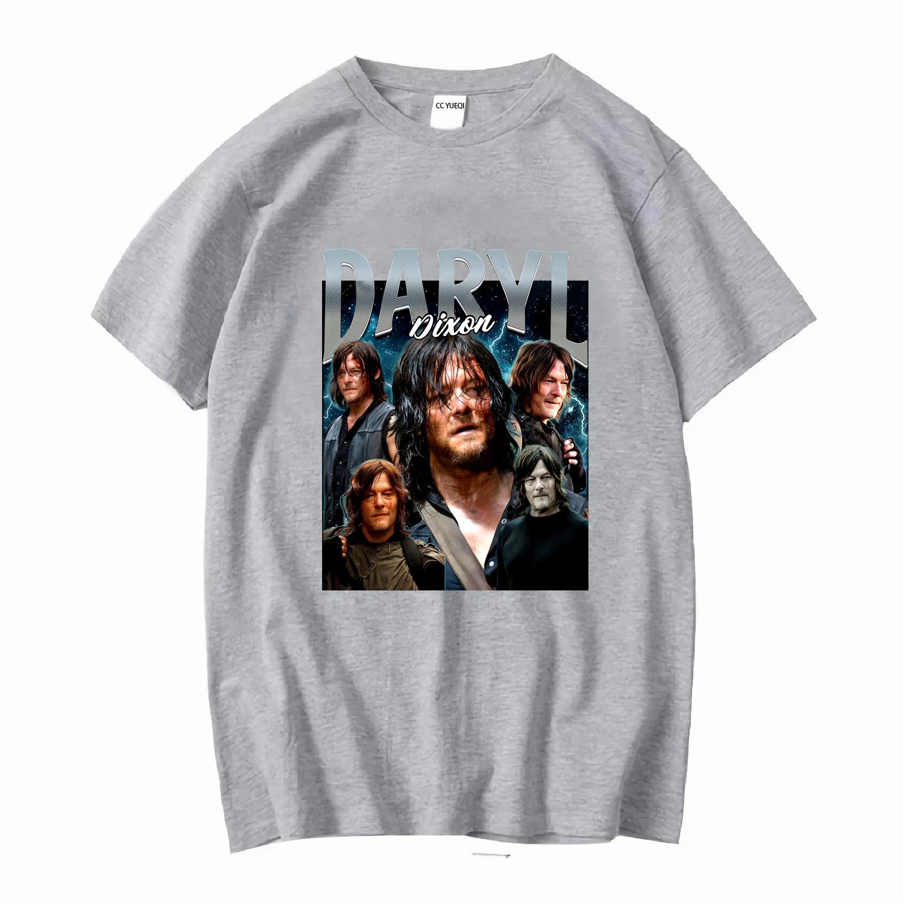 Daryl Dixon Retro Vintage T Shirt Norman Reedus Best Short Sleeves Vintage Casual Designer Men Women Clothes 2026 Summer T Shirt