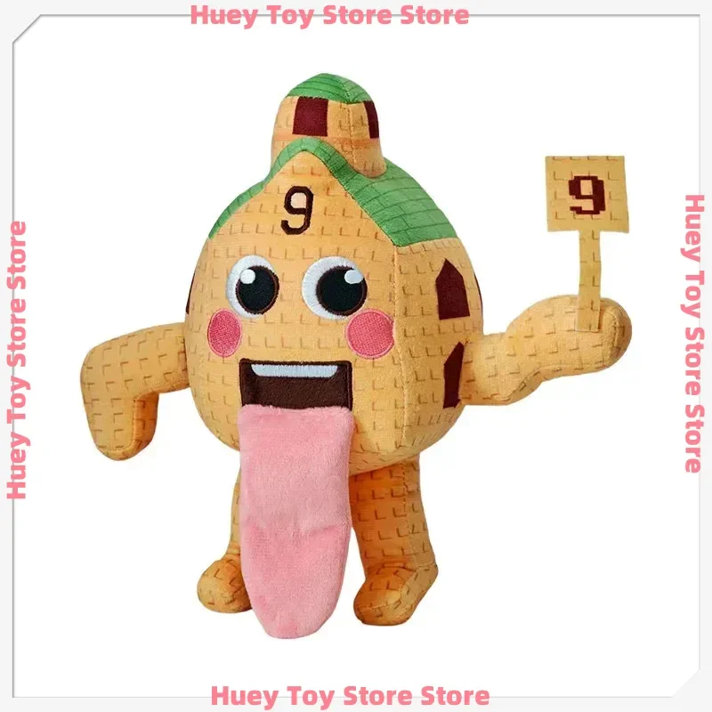 سرقة الدماغ رقم 9 منزل أفخم لطيف لعبة شخصية محشوة دمية جديدة تحصيل لعبة الشكل #5