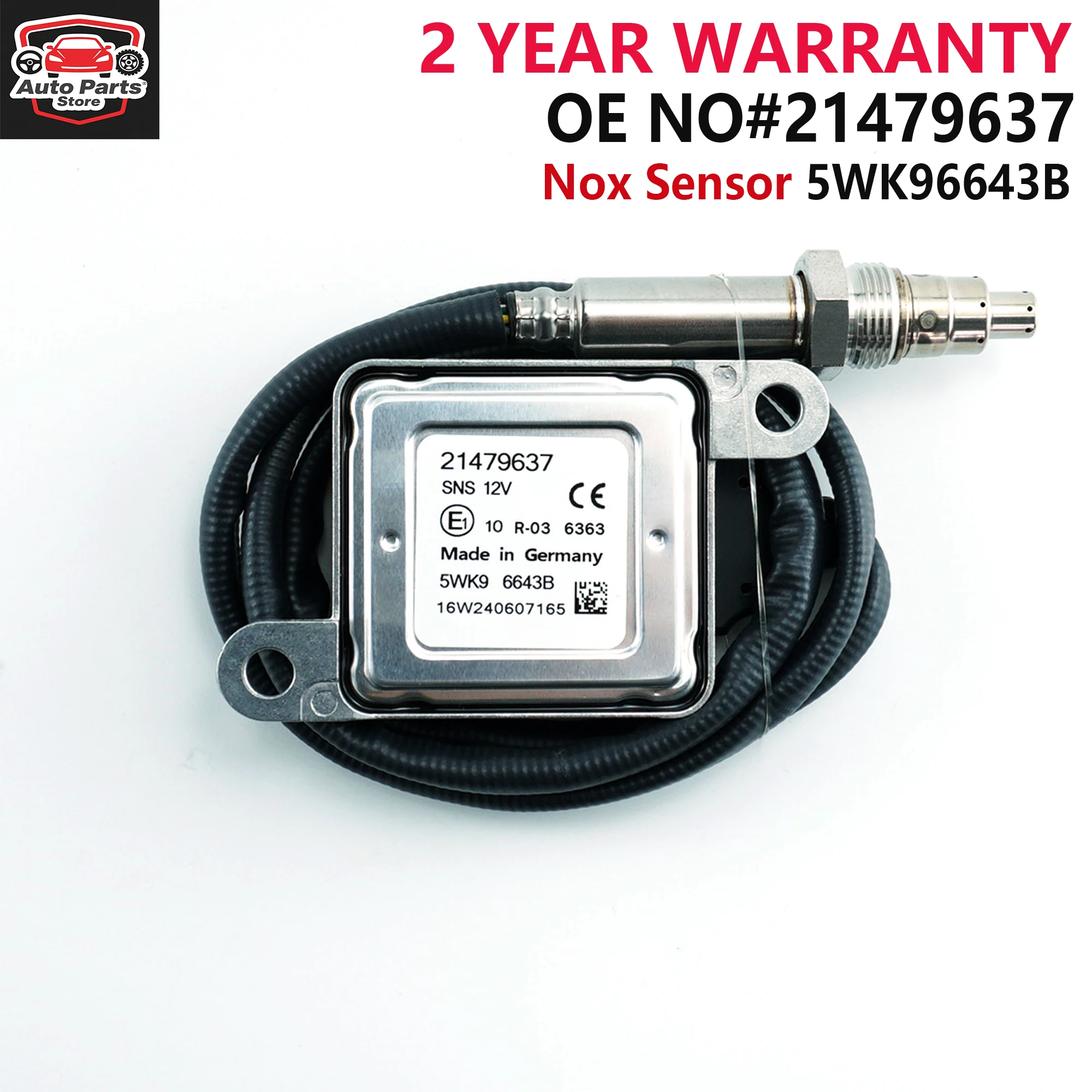 

21479637 5WK9 6643B 5WK96643B High Quality Nitrogen Oxygen Sensor Fits For Volvo VN VNL VNM VT