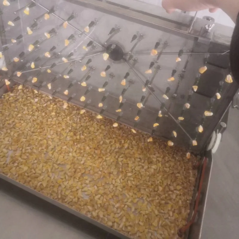 Venta caliente hecha en China Máquina automática de siembra de semillas con bandeja de precisión para tabaco, verduras y flores