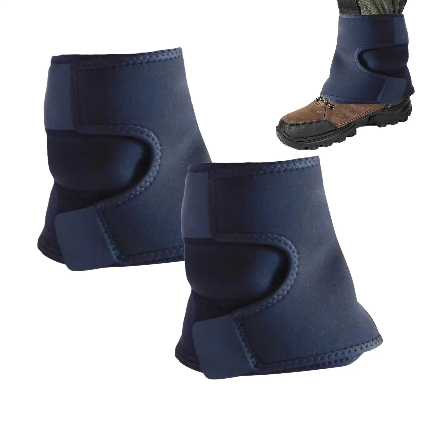 Wasserdichte Wander-Gamaschen für Draußen, Vollständiger Schutz Leichtgewichtig für Untere Beine Gegen Schlamm Schnee Schmutz, Trekking Jagd Klettern
