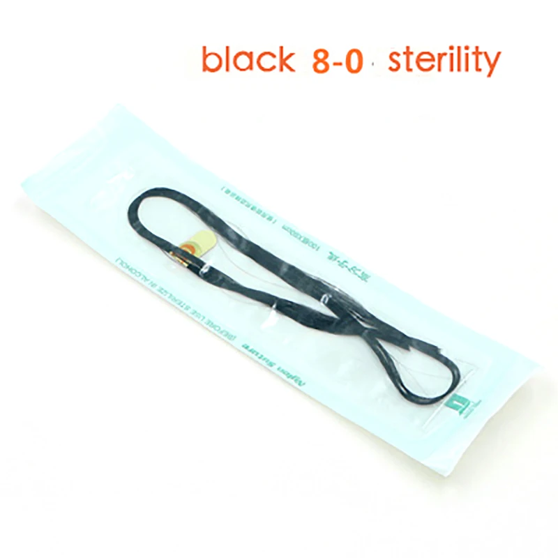 

Black 8-0 Sterile Nano Traceless Double Eyelid Embedding Nylon Beauty Line Double Eyelid Suture Polymer Suture