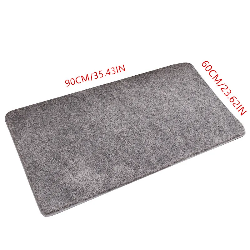 

60*90CM Floor Mat Door Mat Absorbent Bathroom Non-slip Entry Foot Household Hall Rectangular Small Carpet