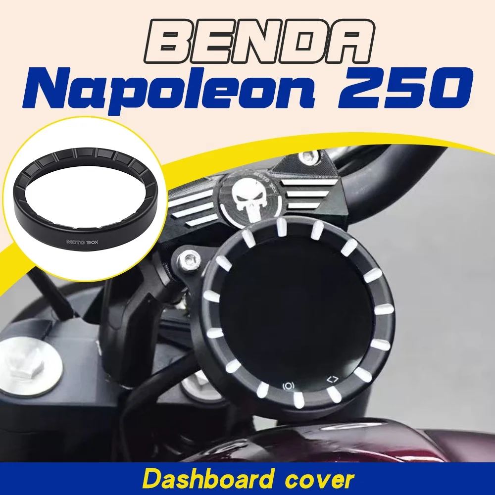 

Instrument panel cover for Benda motorcycle Napoleon Bob250 modification