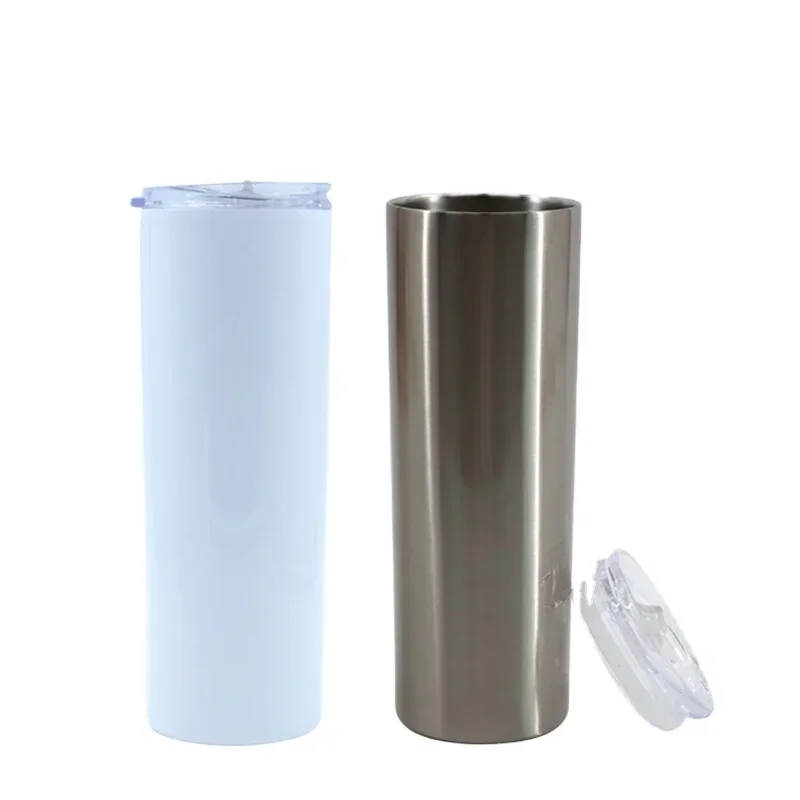 Custom Stainless Steel Thermal Insulation Tumbler 20Oz Sublimation Blank Tumbler With Stainless Steel Straw