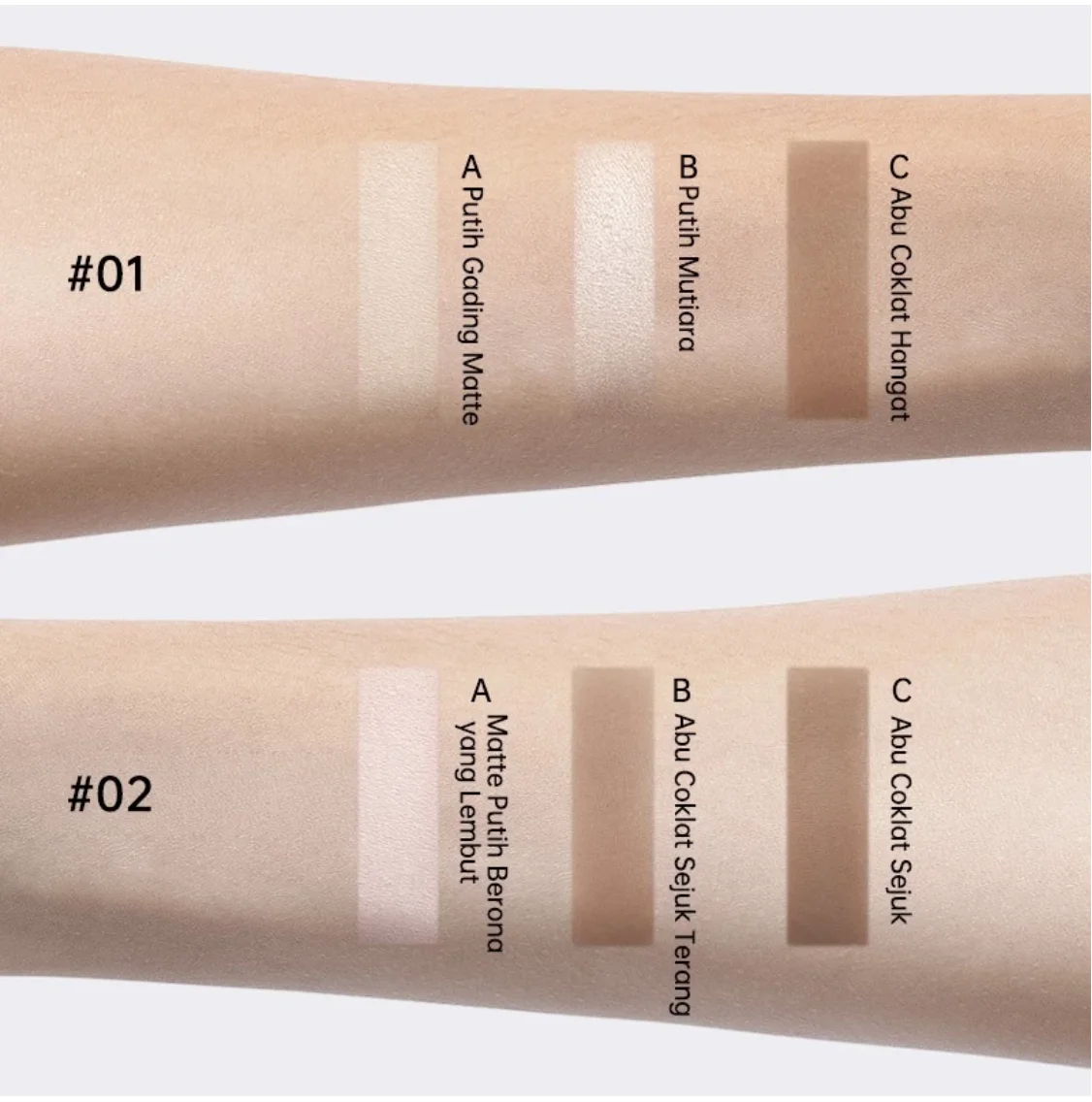 Mooekiss Placa de contorno de três cores com brilho natural Uma placa multiuso 16,5g Maquiagem