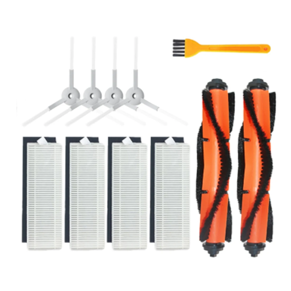 Pièces de rechange pour Xiaomi, brosse principale et latérale, filtre Hepa, vadrouille et gril, aspirateur robot Mi, Essential, Jia G1, MJSTG1, 1 jeu