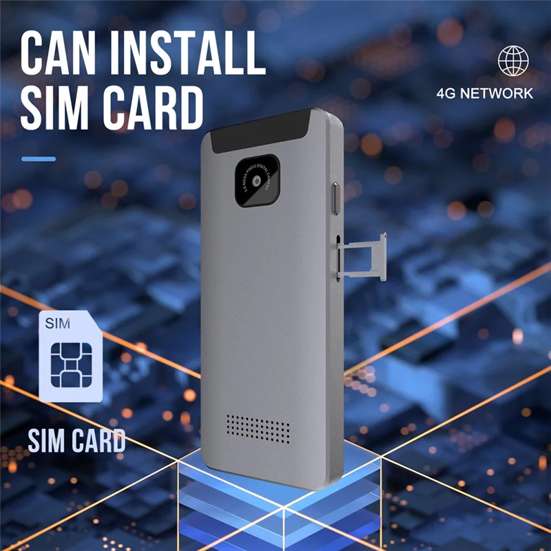 B29C-V9000 Traduttore 4G/WIFI/Hotspot da 3,7 pollici Processore Qualcomm RAM 1G+ROM16G Supporto 137 lingue Telecamera HD da 5 Megapixel