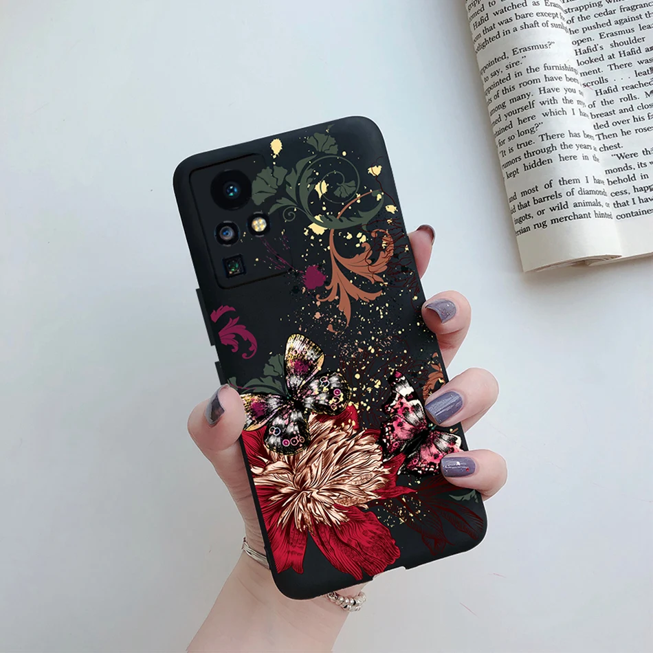 For Infinix Zero X Pro Case X6810 X6811 X6811B Dragon Painted Black Soft Silicone Cover For Infinix Zero X X Neo Shockproof Case