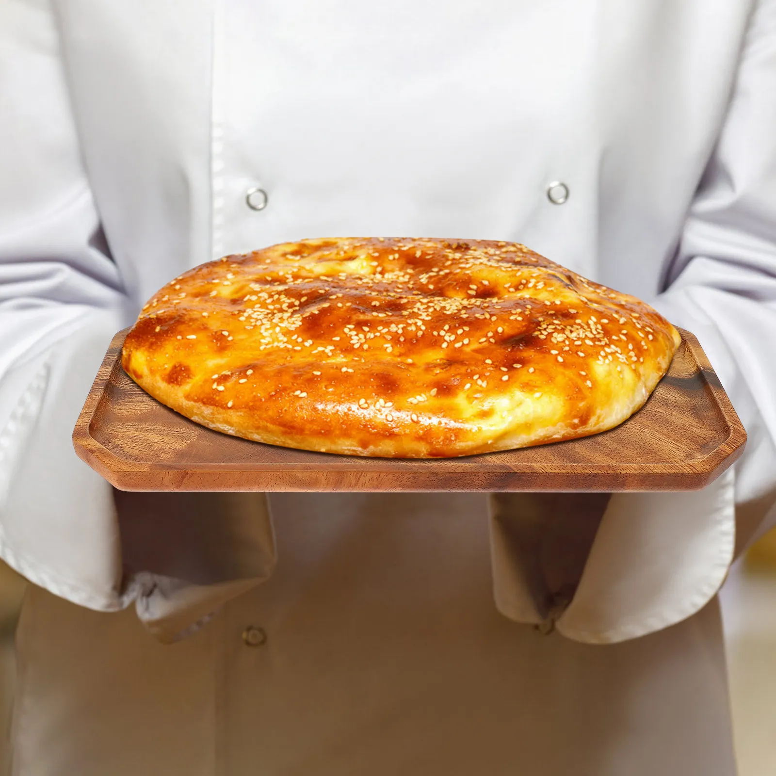 Handcrafted Solid Wood Jewelry Tray Fashion Jewelry Display Plate Storage Holder for Bracelets Rings Necklaces Coins Desktop