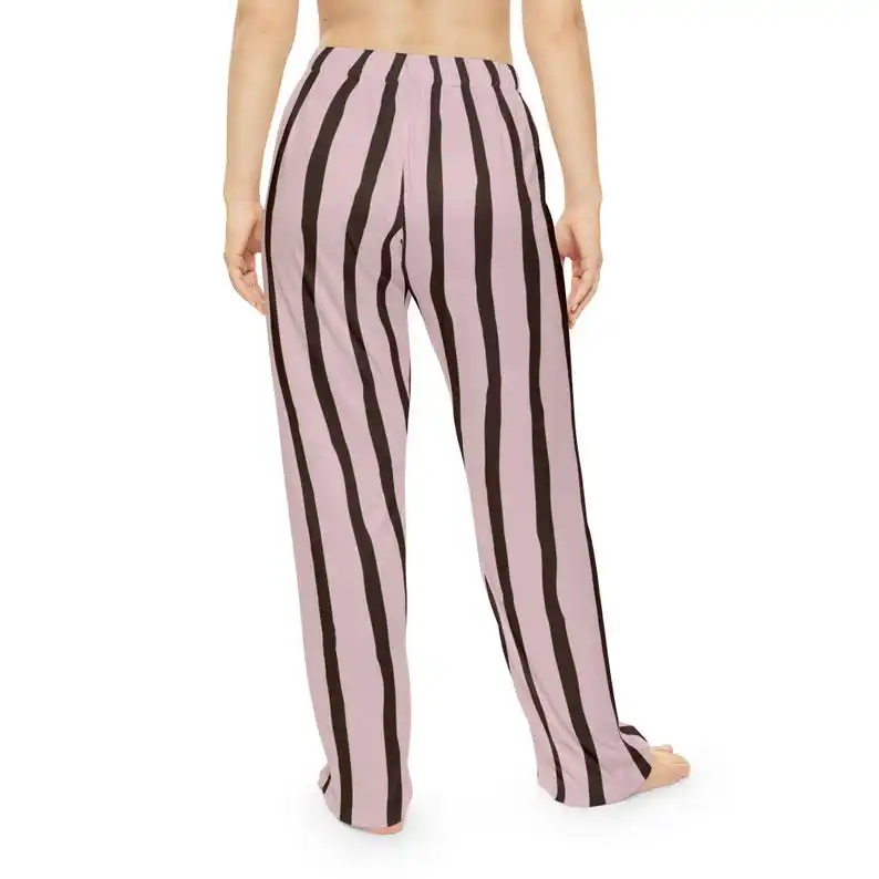 2026 Spring Autumn Personalized Fashionable Y2k Pants Trendy Fashion Brown and Pink Printed Loose Women Children Sports Pants