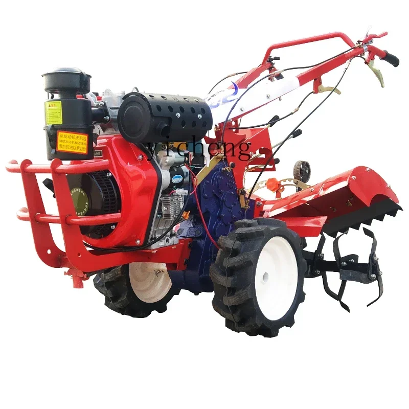 

четырехколесный привод, прямое соединение, микро культиватор, полноступенчатый многофункциональный фреза для траншей, почвы и гребня