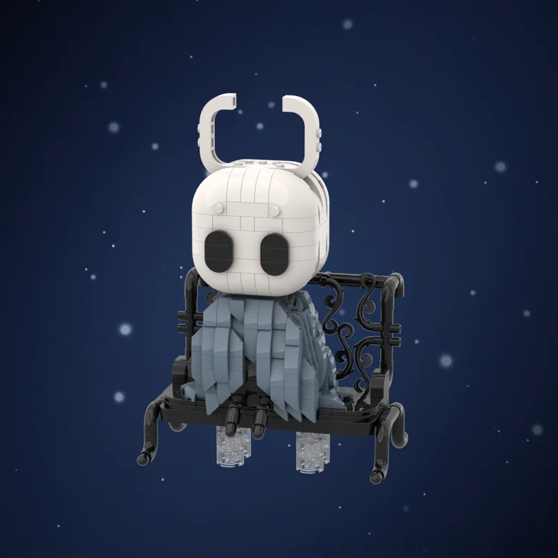 668pcs Movie Model Moc Building Bricks Hollow Knight Model Technology Modular Famous Scene Block Christmas DIY Toy MOC-233376
