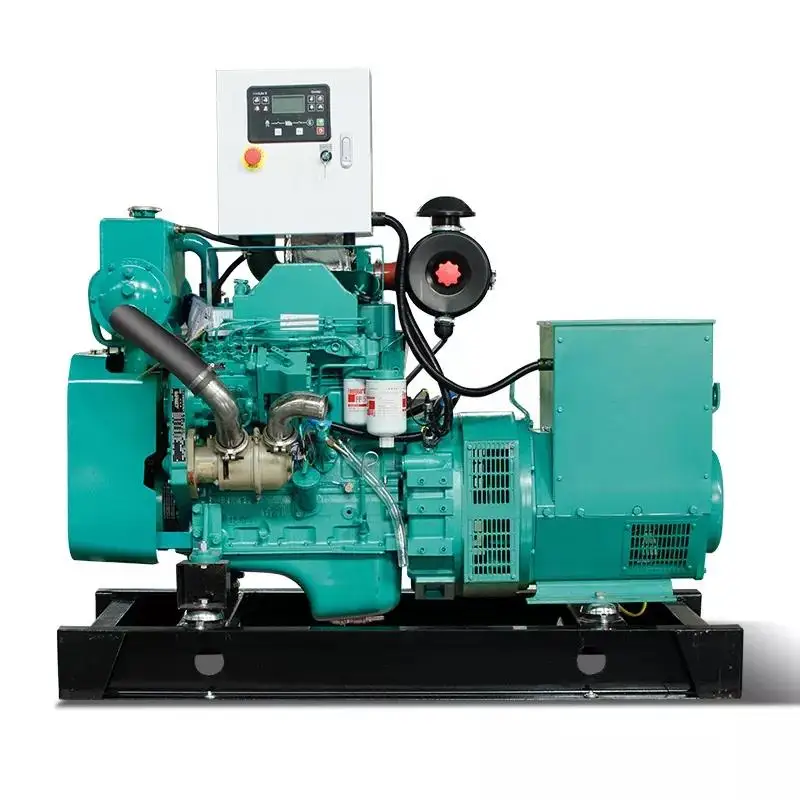 With cummins marine  generator 60kw CCS marine genset 75kva for boats