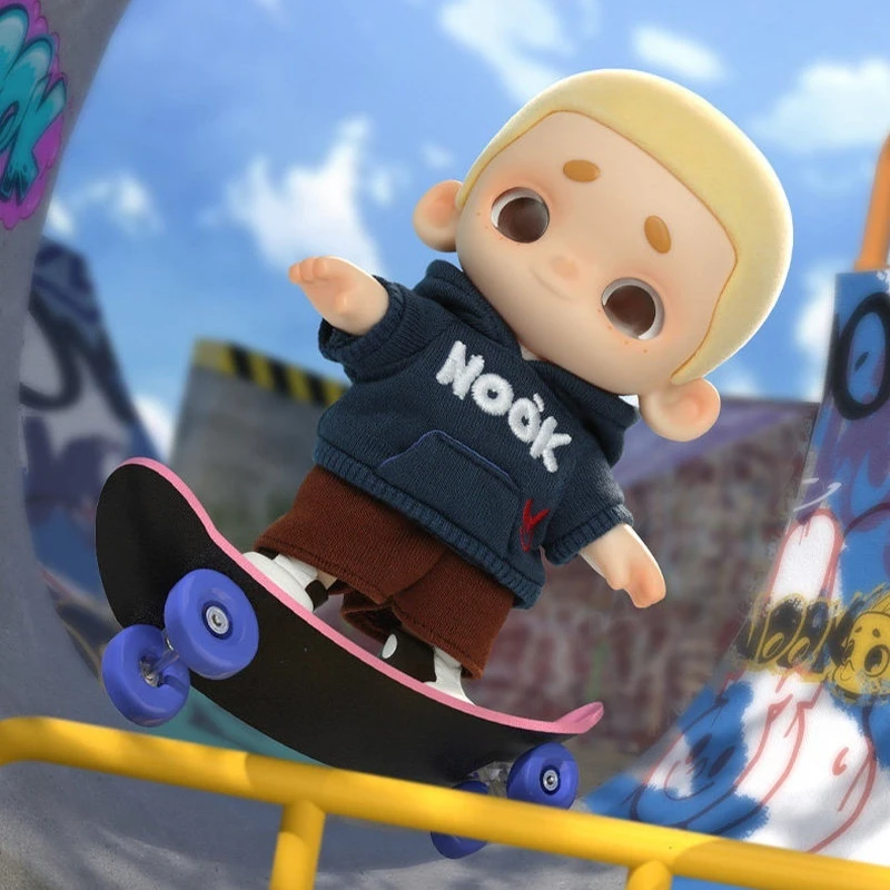 

52toys Nook Ootd Series Plush Doll Blind Box Stuffed Figure Keychain Desktop Decor Fashion Toy New Year Gift For Kids Hobbyists