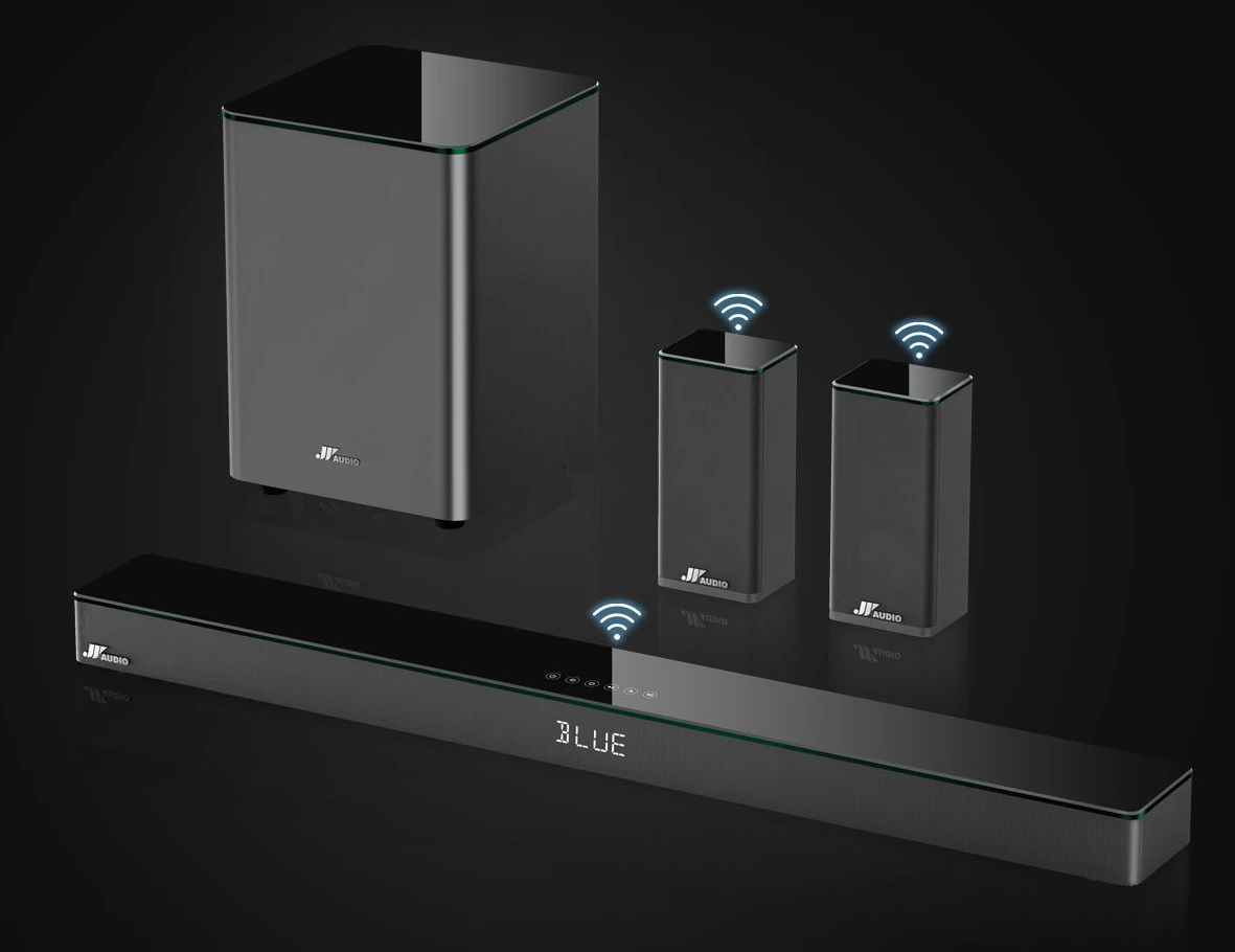 

A18 Полностью беспроводная звуковая панель DSP Atmos для домашнего кинотеатра и караоке, акустическая система для телевизоров с LED-подсветкой, для HDTV 55 дюймов, Новинка