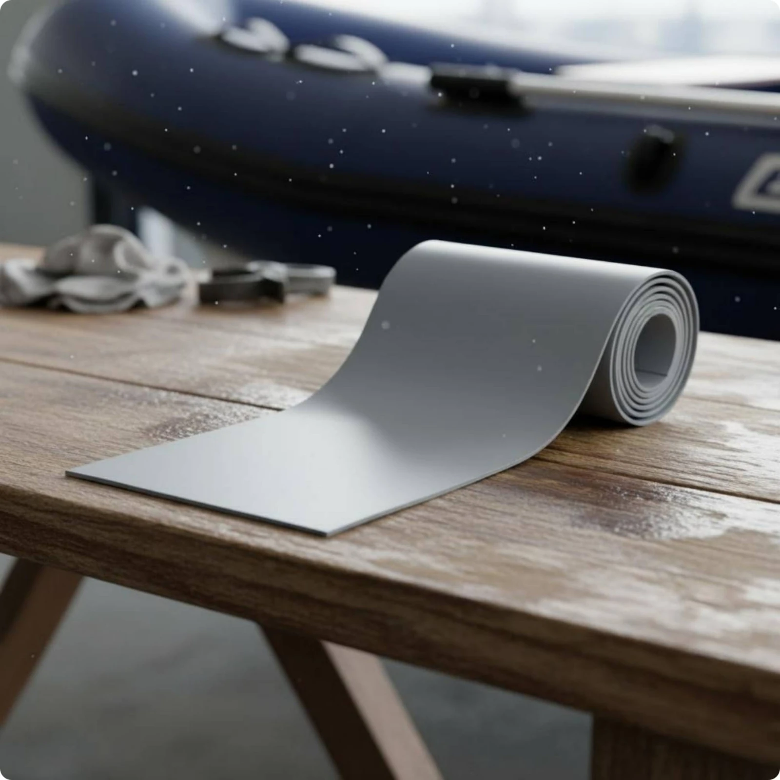 Boat Chassis Protective Strip Repair Repair Strip Material Inflatable Boat Wear Strip Hull Protector Water-Resistant for Marine