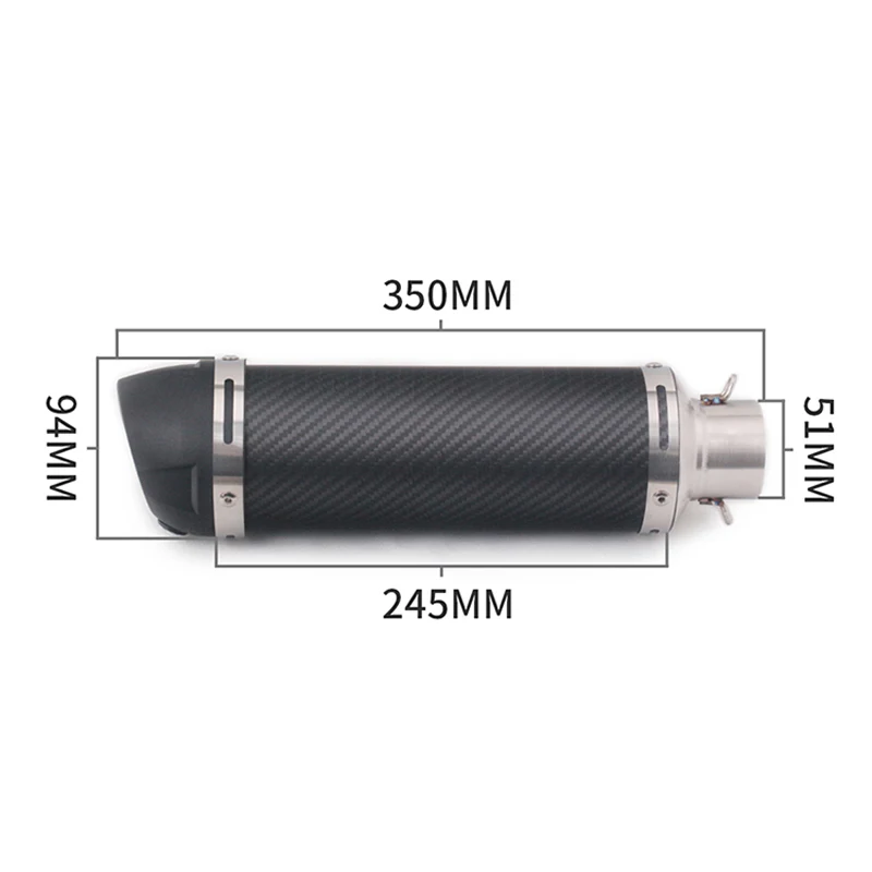 Slip On For ZONTES 150X 150V 150 X V 2026 2027 Motorcycle Exhaust System Escape Front Link Pipe Muffler Motorcross DB Killer